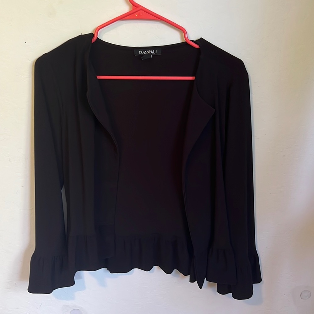 Black dress coat